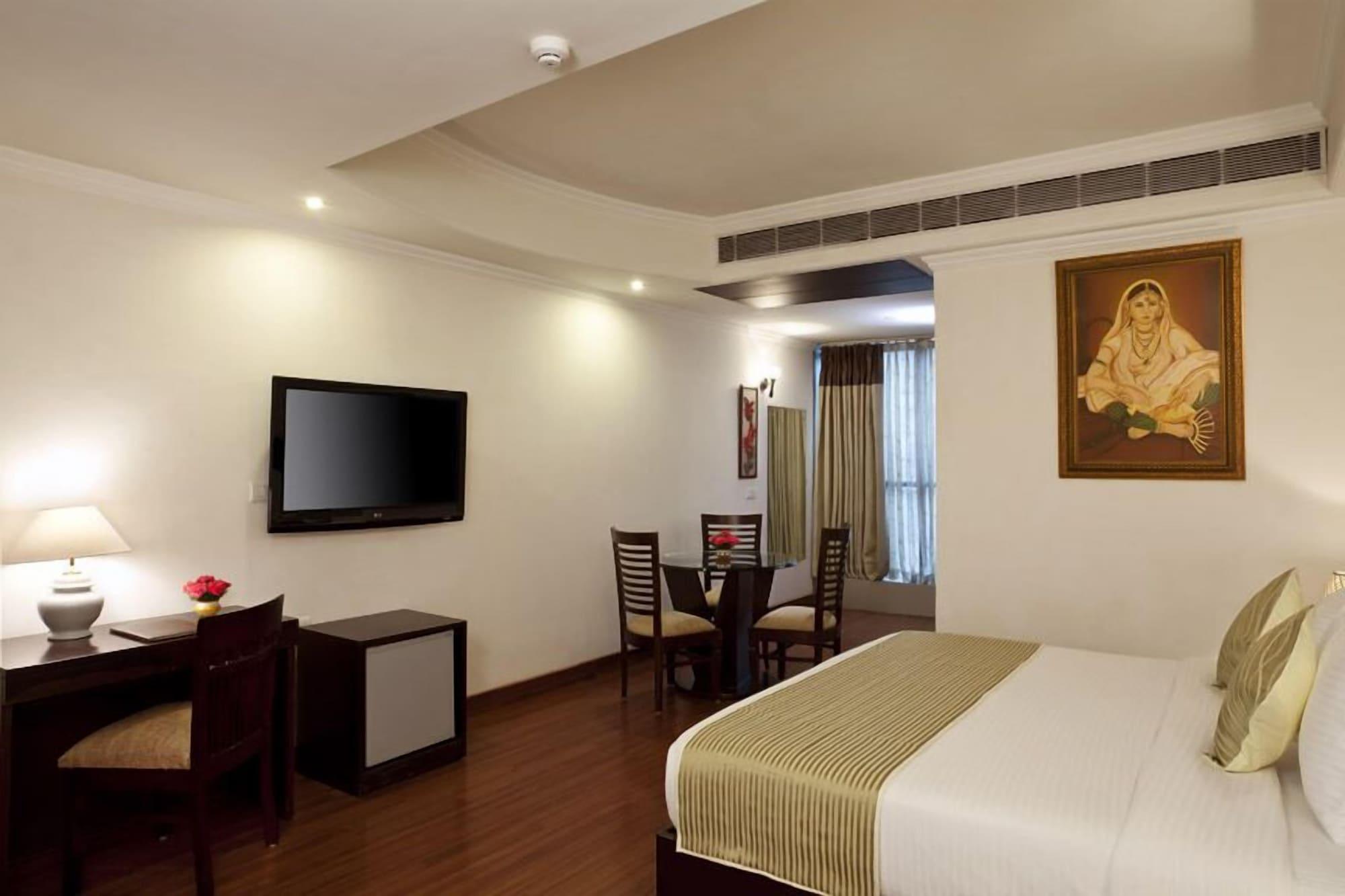 Hotel Saptagiri Nuova Delhi Esterno foto